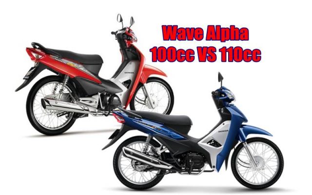 So sanh xe Wave Alpha 100 va 110