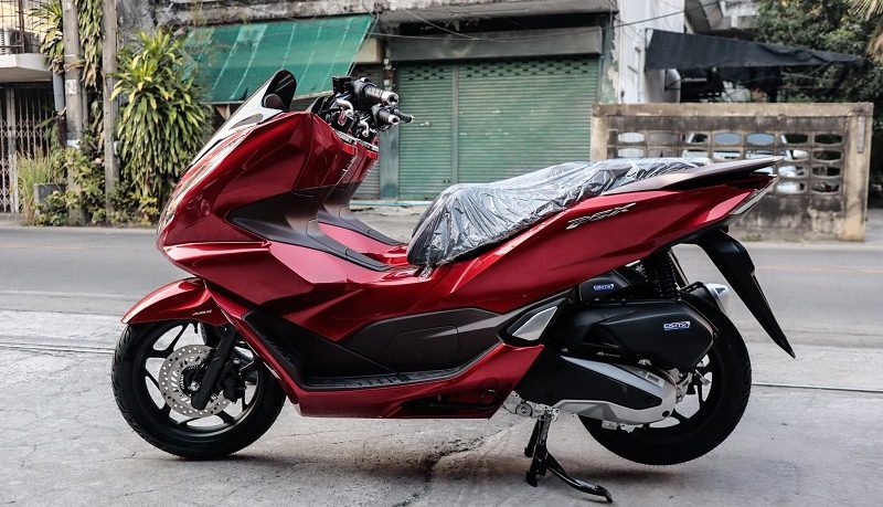 Xe tay ga lai xăngđiện Honda PCX eHEV 2022 đầu tiên về Việt Nam