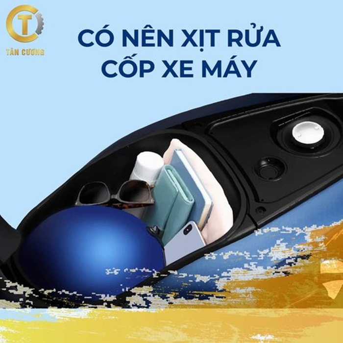 cach ve sinh xe tay ga