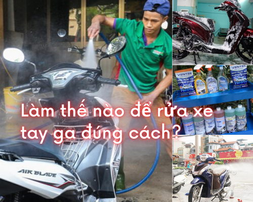 lam the nao de rua xe tay ga dung cach
