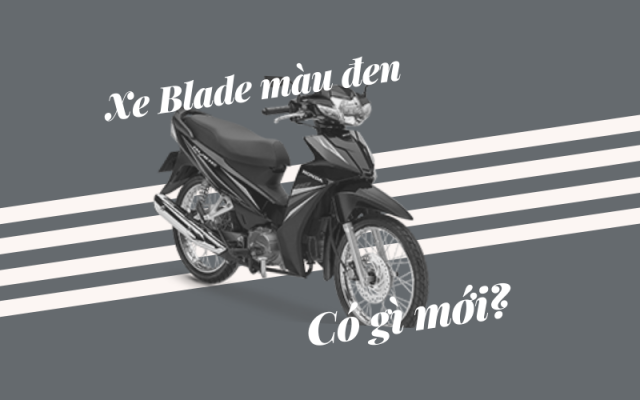 Xe Honda Blade mau den co gi moi