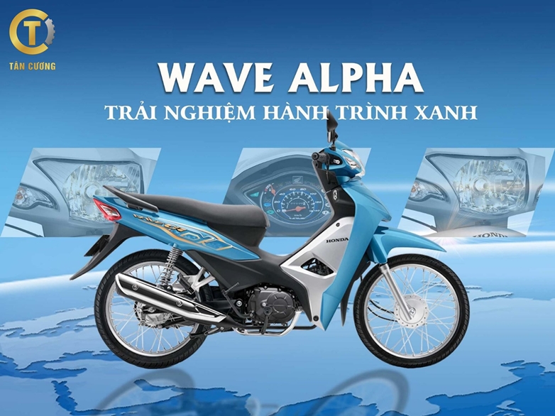 Honda Wave Alpha 110  thay đổi để bứt phá