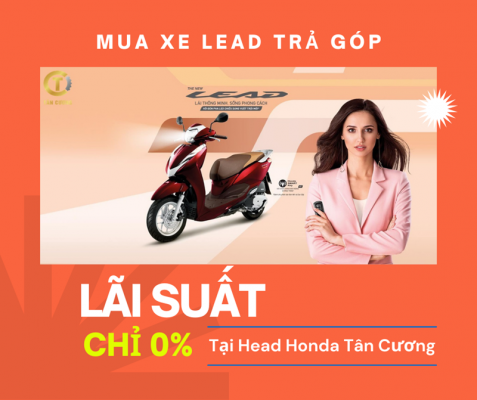 Mua xe Lead tra gop thu tuc don gian