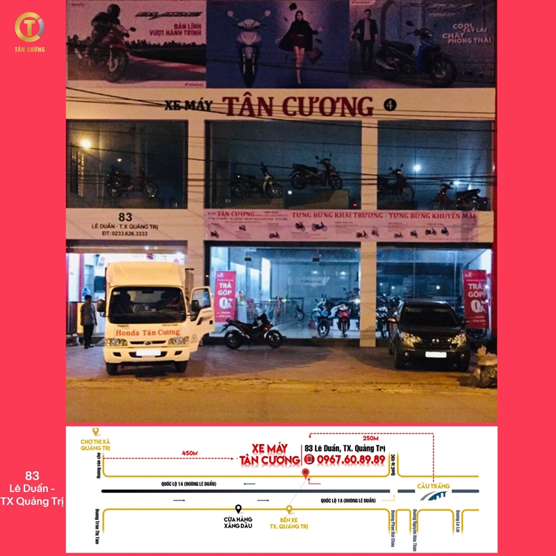 dai ly xe mo to tai thi xa quang tri