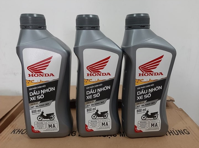dau nhot xe so honda
