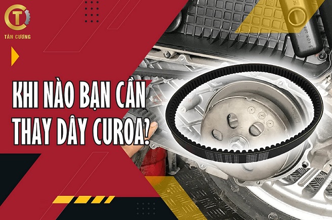 thay dây curoa cho xe tay ga thay dây curoa cho xe tay ga